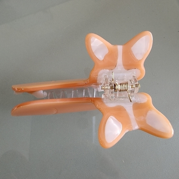 NEW Corgi Dog Animal Hair Claw Clip - Picture 4 of 13